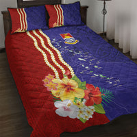 Kiribati Heritage Quilt Bed Set Map of the Islands and Polynesia Pattern LT03 Multicolor - Polynesian Pride