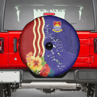 Kiribati Heritage Spare Tire Cover Map of the Islands and Polynesia Pattern LT03 - Polynesian Pride