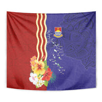 Kiribati Heritage Tapestry Map of the Islands and Polynesia Pattern LT03 - Polynesian Pride