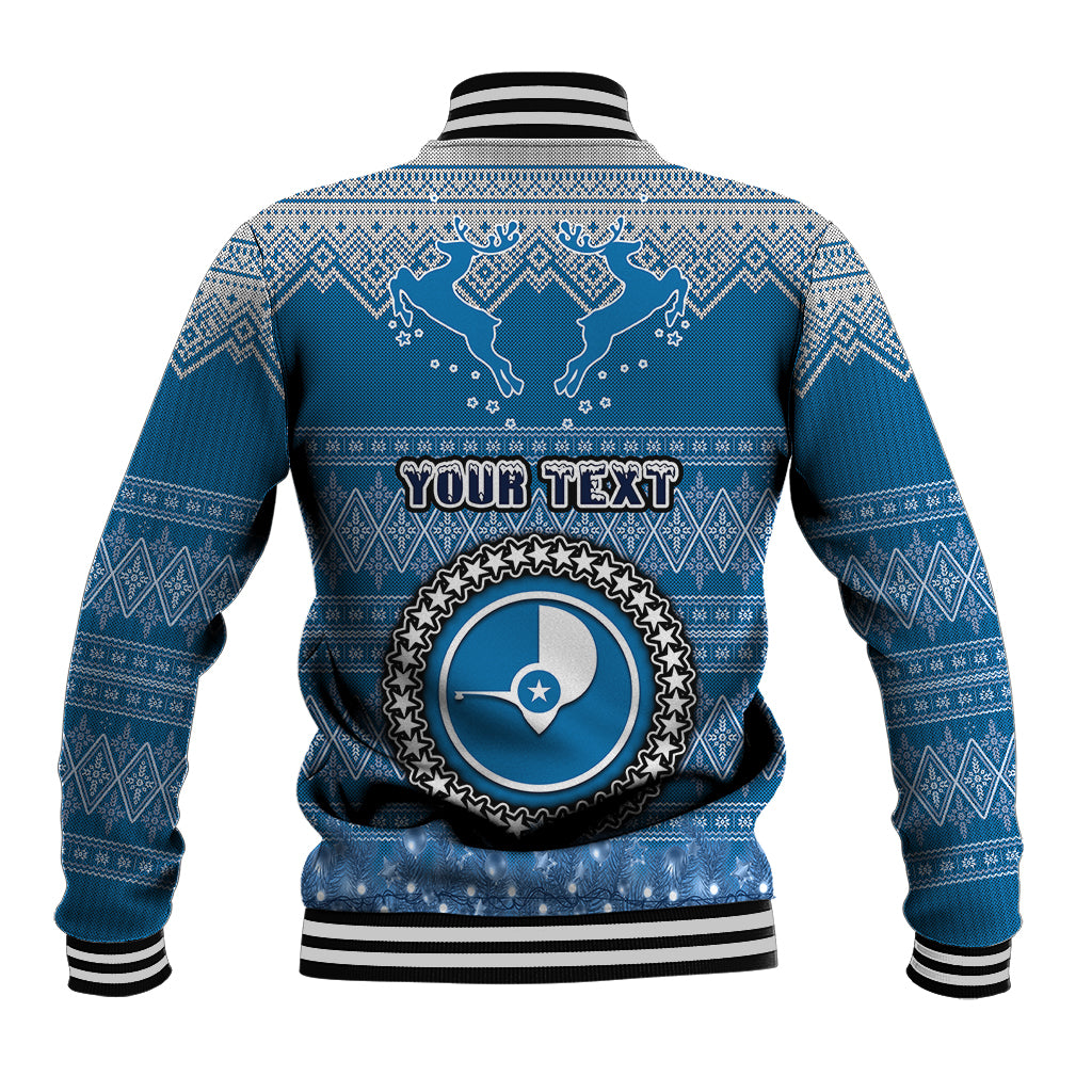 personalised-yap-christmas-baseball-jacket-coat-of-arms-beautiful-merry-xmas-snowflake