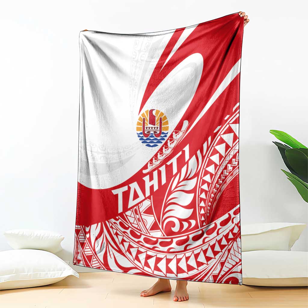 Tahiti Va'a Race Blanket Polynesian Tattoos Sporty Style LT03 - Polynesian Pride
