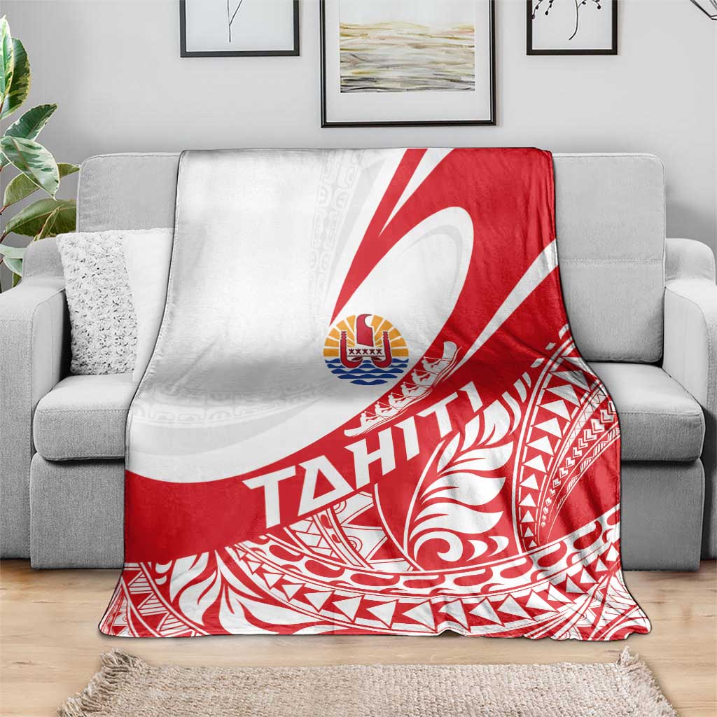 Tahiti Va'a Race Blanket Polynesian Tattoos Sporty Style LT03 - Polynesian Pride