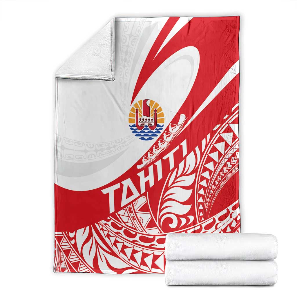 Tahiti Va'a Race Blanket Polynesian Tattoos Sporty Style LT03 - Polynesian Pride