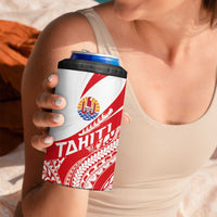 Personalised Tahiti Va'a Race 4 in 1 Can Cooler Tumbler Polynesian Tattoos Sporty Style LT03 - Polynesian Pride