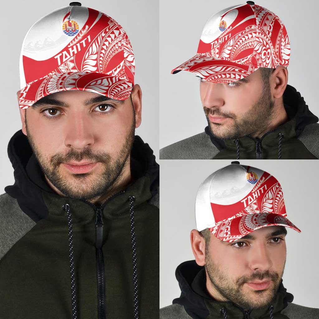 Tahiti Va'a Race Classic Cap Polynesian Tattoos Sporty Style - Polynesian Pride
