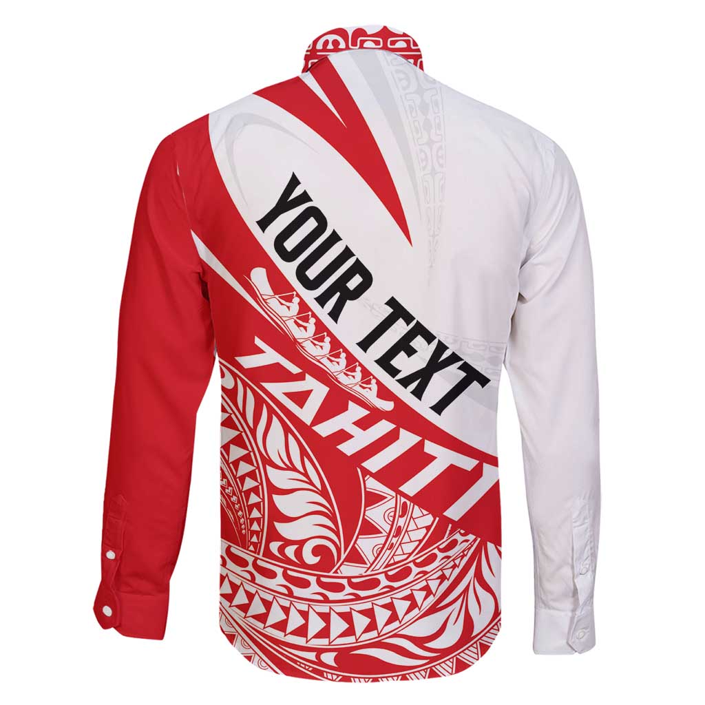 Personalised Tahiti Va'a Race Family Matching Puletasi and Hawaiian Shirt Polynesian Tattoos Sporty Style LT03 - Polynesian Pride