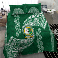 Tonga Lahaina High School Bedding Set Traditional Ngatu and Polynesian Pattern LT03 - Polynesian Pride