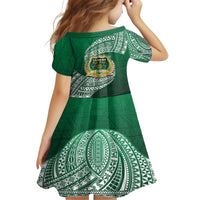 Tonga Saineha High School Family Matching Summer Maxi Dress and Hawaiian Shirt Traditional Ngatu and Polynesian Pattern LT03 - Polynesian Pride
