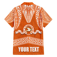 Tonga Tailulu College Family Matching Off Shoulder Long Sleeve Dress and Hawaiian Shirt Traditional Ngatu and Polynesian Pattern LT03 - Polynesian Pride