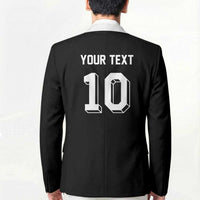 Custom Aotearoa Rugby Blazer Fern Blacks-Traditional Maori Motifs Design