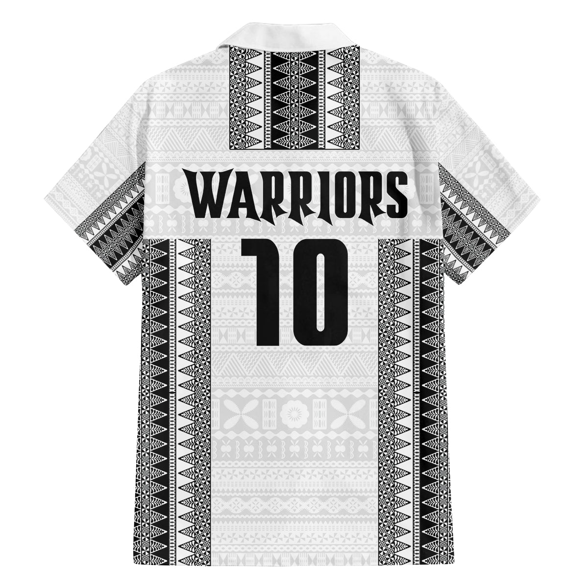 Fiji Rugby Warriors Family Matching Puletasi and Hawaiian Shirt Masi Tribal Pattern Go Champion 2024 LT03 - Polynesian Pride