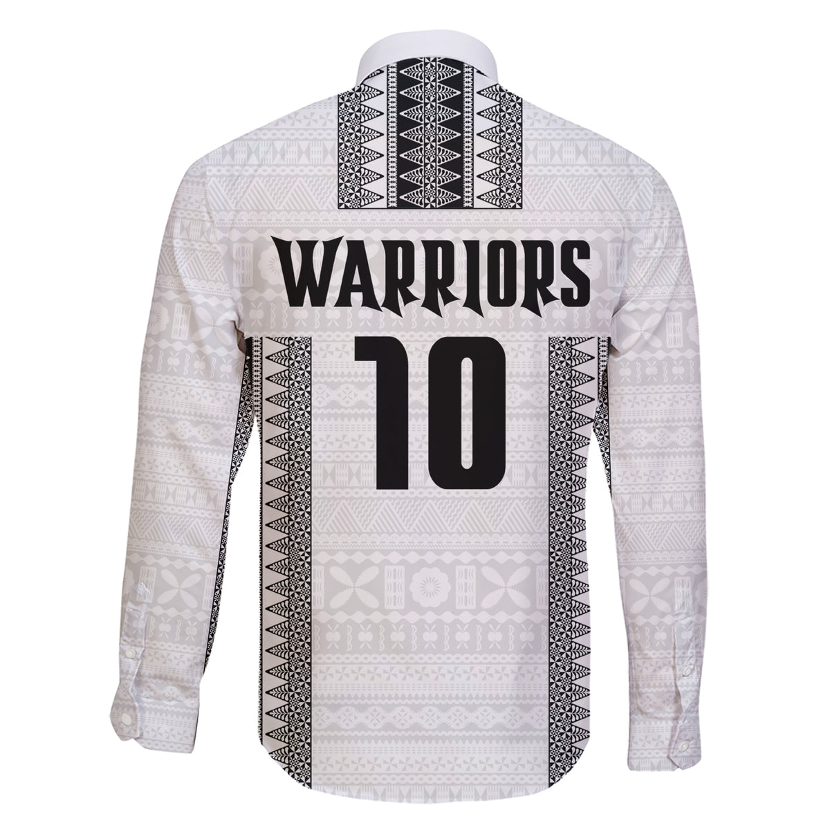 Fiji Rugby Warriors Family Matching Short Sleeve Bodycon Dress and Hawaiian Shirt Masi Tribal Pattern Go Champion 2024 LT03 - Polynesian Pride