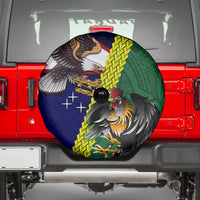 Manu'a Island and American Samoa Spare Tire Cover Rooster and Eagle Mascot LT03 - Polynesian Pride