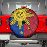 Philippines Sun Batok Tattoo Spare Tire Cover Polynesian and Yakan Pattern LT03 - Polynesian Pride