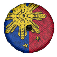 Philippines Sun Batok Tattoo Spare Tire Cover Polynesian and Yakan Pattern LT03 - Polynesian Pride