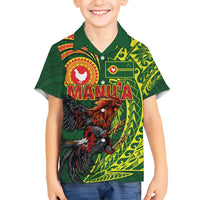 Proud of Manu'a Islands Hawaiian Shirt Rooster and Polynesian Art Wing Style LT03 - Polynesian Pride