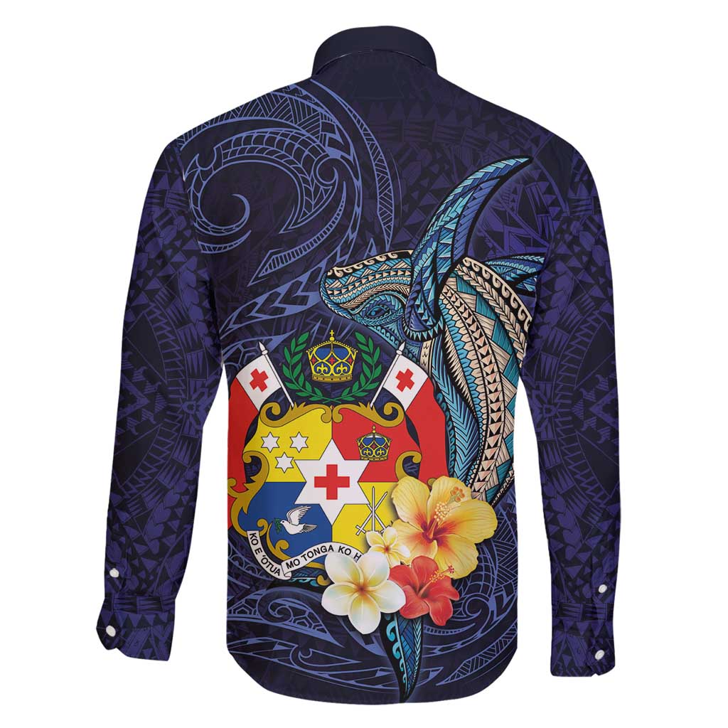 Tonga Vava'u Humpback Whale Blue Water Family Matching Mermaid Dress and Hawaiian Shirt Polynesian Hibiscus Flowers LT03 - Polynesian Pride