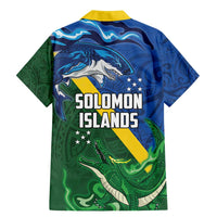 Solomon Islands Polynesian Tribal Shark and Crocodile Family Matching Mermaid Dress and Hawaiian Shirt LT03 - Polynesian Pride