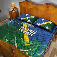 Solomon Islands Polynesian Tribal Shark and Crocodile Quilt Bed Set LT03 - Polynesian Pride