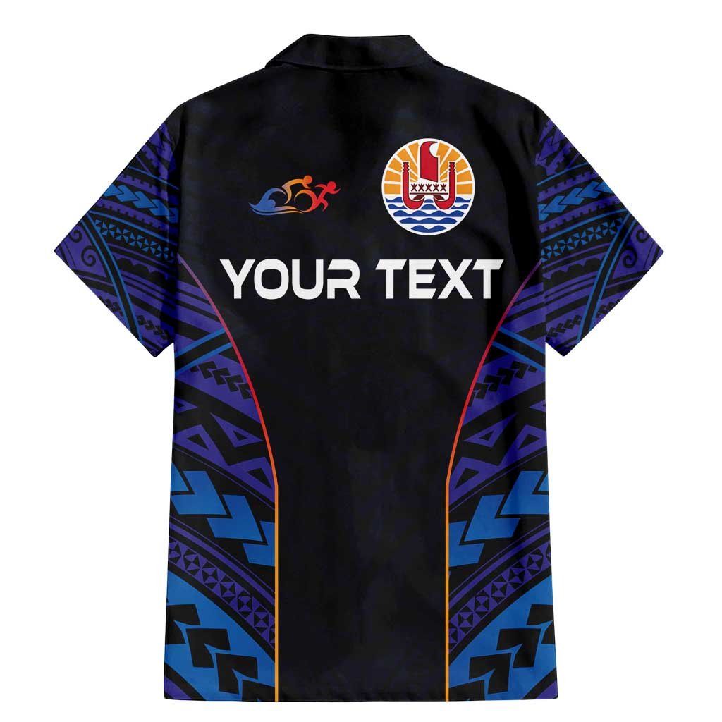 Personalised Tahiti Triathlon Polynesian Pattern Family Matching Mermaid Dress and Hawaiian Shirt LT03 - Polynesian Pride