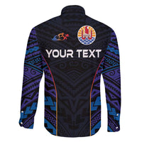 Personalised Tahiti Triathlon Polynesian Pattern Family Matching Tank Maxi Dress and Hawaiian Shirt LT03 - Polynesian Pride