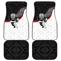 Aotearoa Lawn Bowls Car Mats Maori Warrior and Silver Fern Sporty Style LT03 - Polynesian Pride