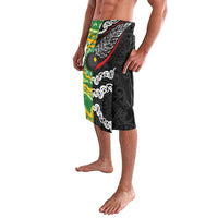 Aotearoa and Australia Lawn Bowls Lavalava Maori Fern and Aboriginal Pattern LT03 - Polynesian Pride