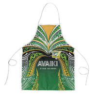 Cook Islands Rugby League Apron Avaiki Tatau Tribal Motifs Black Color LT03 Black - Polynesian Pride