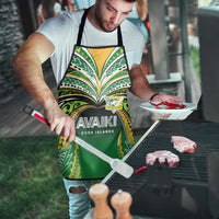 Cook Islands Rugby League Apron Avaiki Tatau Tribal Motifs Black Color LT03 - Polynesian Pride