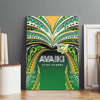 Cook Islands Rugby League Canvas Wall Art Avaiki Tatau Tribal Motifs Black Color LT03 - Polynesian Pride