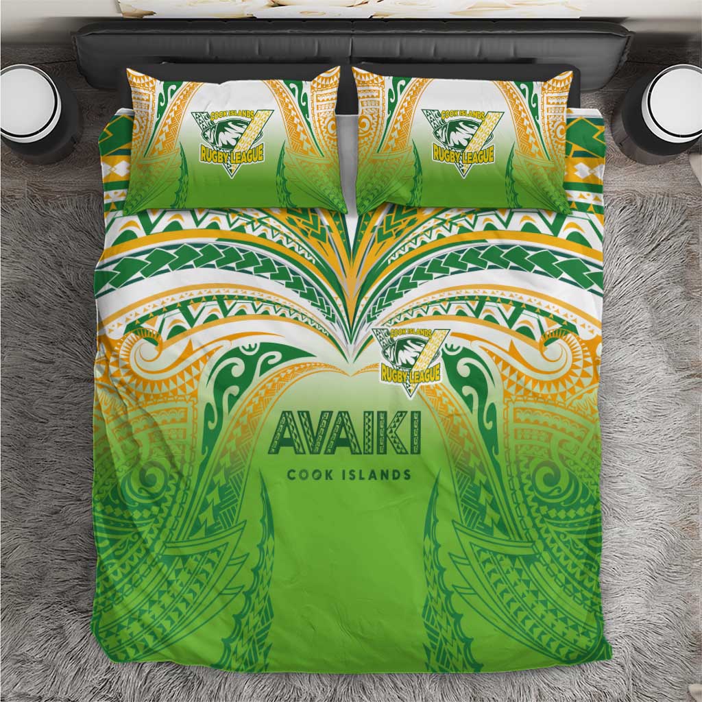 Cook Islands Rugby League Bedding Set Avaiki Tatau Tribal Motifs White Color LT03 White - Polynesian Pride