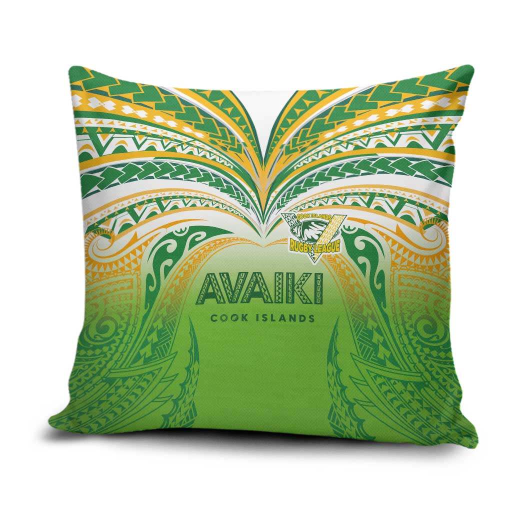 Cook Islands Rugby League Pillow Cover Avaiki Tatau Tribal Motifs White Color LT03 White - Polynesian Pride
