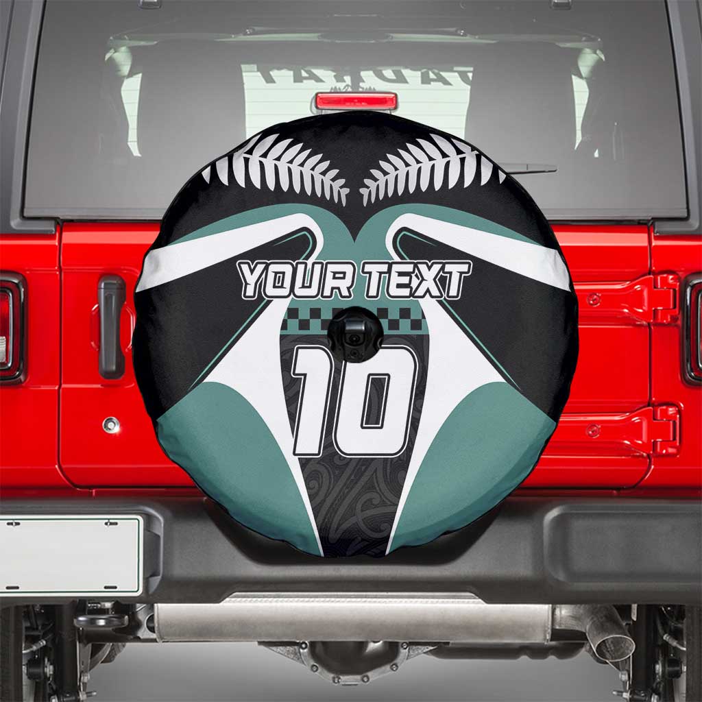 Custom New Zealand Bicycle 2025 Spare Tire Cover LT03 - Polynesian Pride