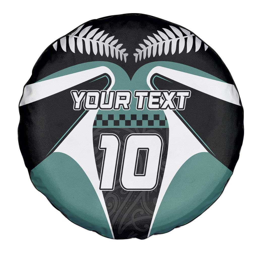 Custom New Zealand Bicycle 2025 Spare Tire Cover LT03 - Polynesian Pride