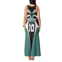 Custom New Zealand Bicycle 2025 Tank Maxi Dress LT03 - Polynesian Pride