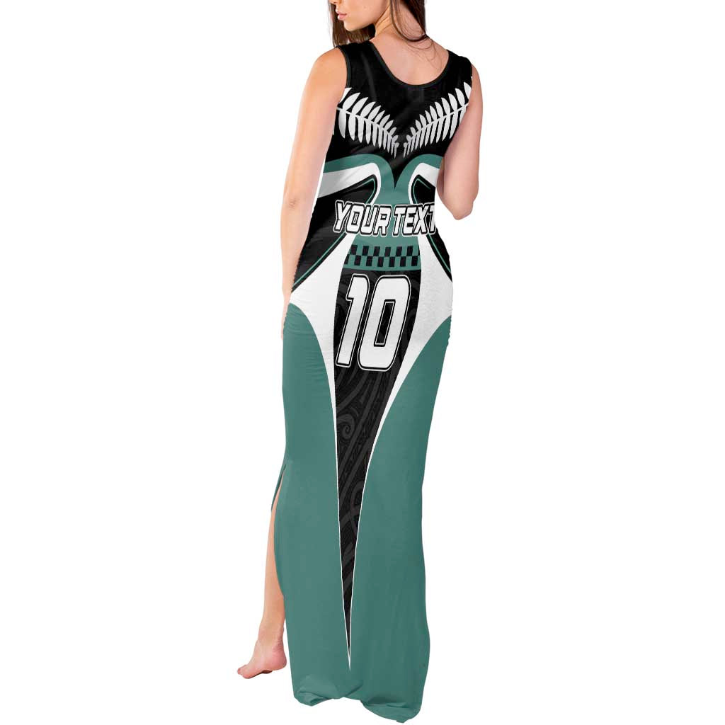 Custom New Zealand Bicycle 2025 Tank Maxi Dress LT03 - Polynesian Pride