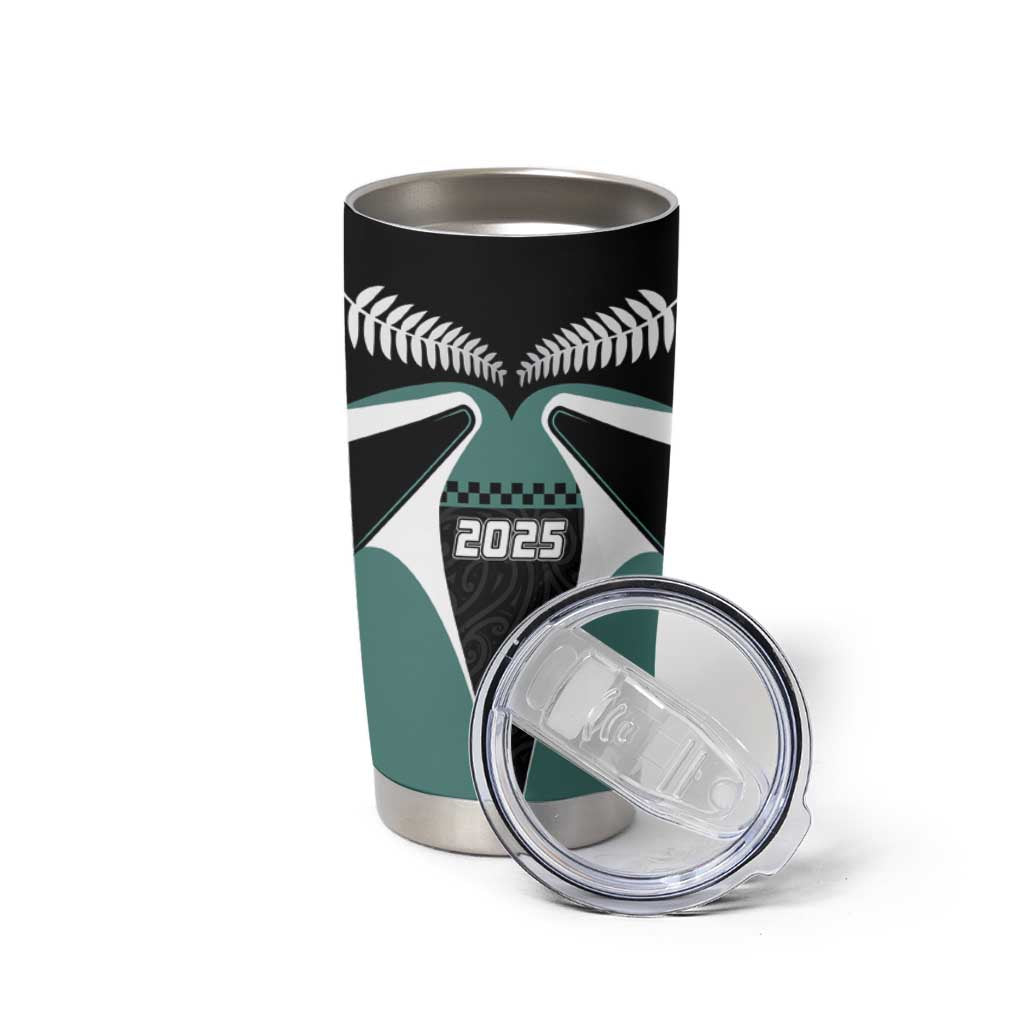 Custom New Zealand Bicycle 2025 Tumbler Cup LT03 - Polynesian Pride