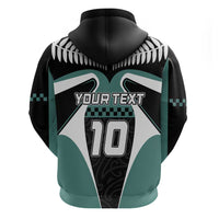 Custom New Zealand Bicycle 2025 Zip Hoodie LT03 - Polynesian Pride