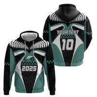 Custom New Zealand Bicycle 2025 Zip Hoodie LT03 - Polynesian Pride