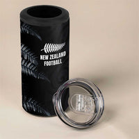 Custom New Zealand Football-Towards World Cup 2026 4 in 1 Can Cooler Tumbler LT03 - Polynesian Pride