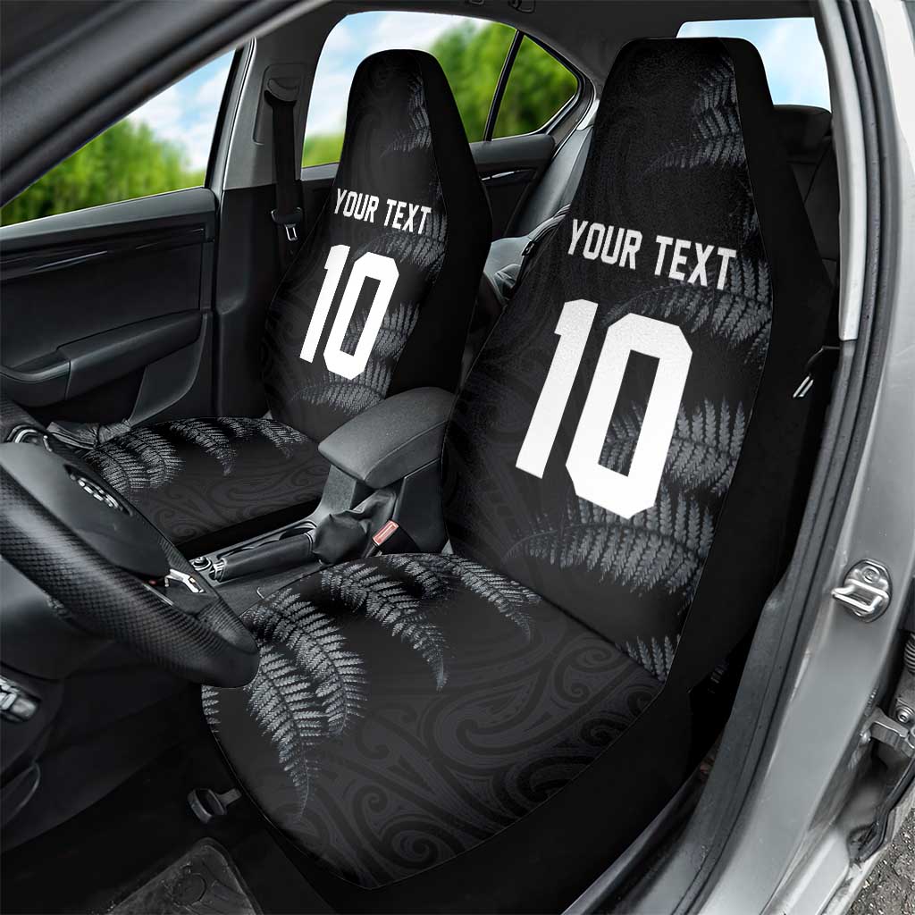 Custom New Zealand Football-Towards World Cup 2026 Car Seat Cover LT03 - Polynesian Pride