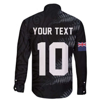 Custom New Zealand Football-Towards World Cup 2026 Family Matching Mermaid Dress and Hawaiian Shirt LT03 - Polynesian Pride