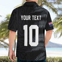 Custom New Zealand Football-Towards World Cup 2026 Hawaiian Shirt LT03 - Polynesian Pride