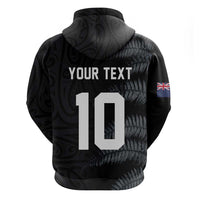 Custom New Zealand Football-Towards World Cup 2026 Hoodie LT03 - Polynesian Pride