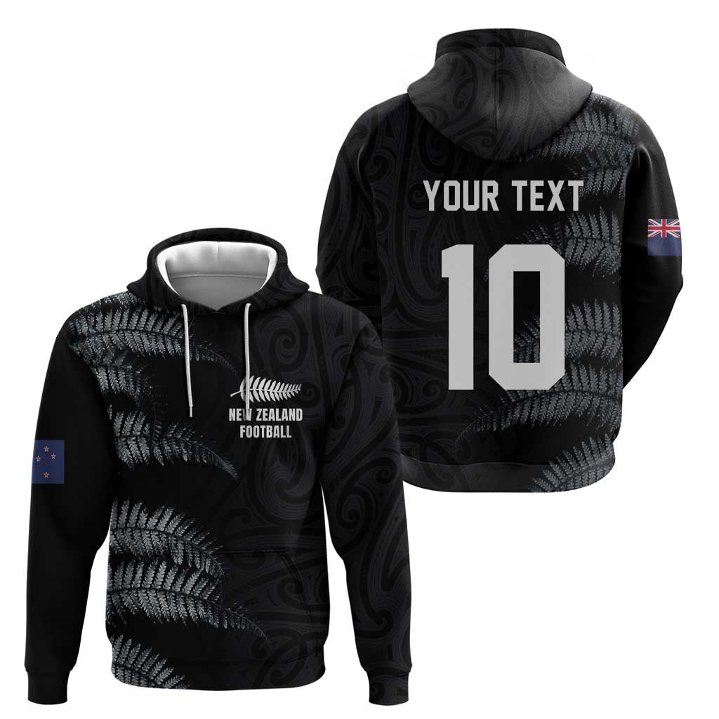 Custom New Zealand Football-Towards World Cup 2026 Hoodie LT03 - Polynesian Pride