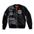 Custom New Zealand Football-Towards World Cup 2026 Sleeve Zip Bomber Jacket