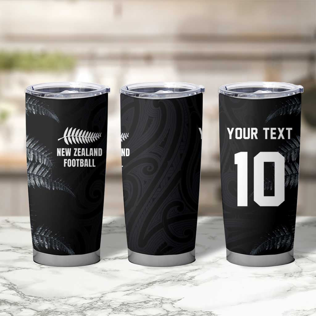 Custom New Zealand Football-Towards World Cup 2026 Tumbler Cup LT03 - Polynesian Pride