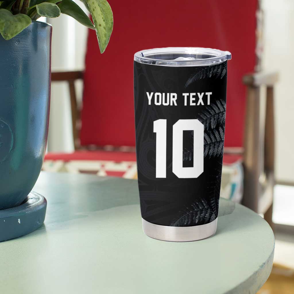 Custom New Zealand Football-Towards World Cup 2026 Tumbler Cup LT03 - Polynesian Pride