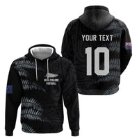 Custom New Zealand Football-Towards World Cup 2026 Zip Hoodie LT03 - Polynesian Pride