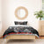 New Zealand and Cook Islands ANZAC Day Bedding Set Gallipoli Lest We Forget Tatau Art Tribal and Maori Tattoo with Fern